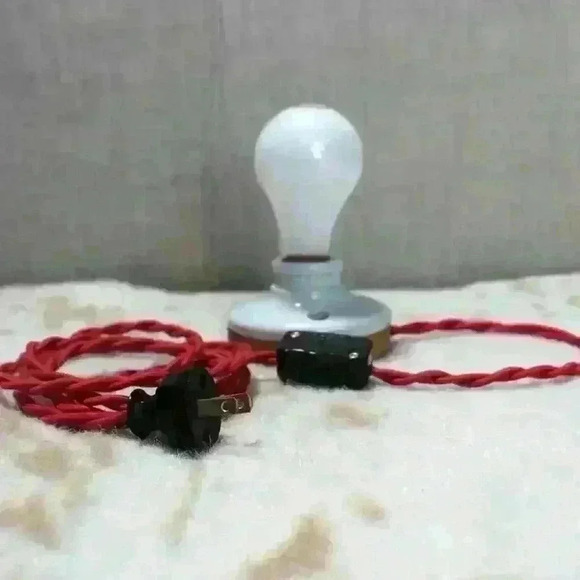 REYKJAVIK TRADING CO Decorative Tabletop Desk Lamp Light Retro Cord Plug - Picture 6 of 9